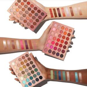 105‑Color Eyeshadow Palette + 6‑Piece Brush Set – Matte & Shimmer – NWT